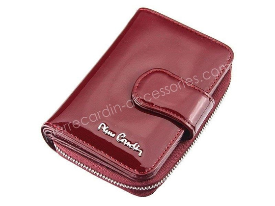 Portfel damski skórzany PIERRE CARDIN 05 LINE 115 Popiel