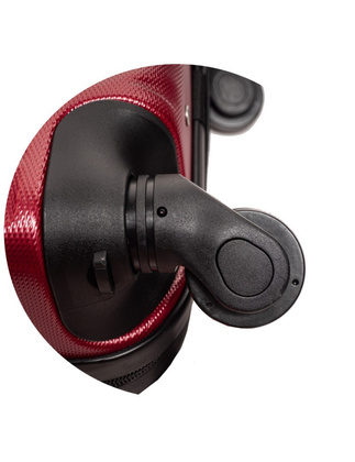 Mała walizka podróżna 663 XM Szary