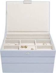 Szkatułka na biżuterię Stackers potrójna classic lawendowa