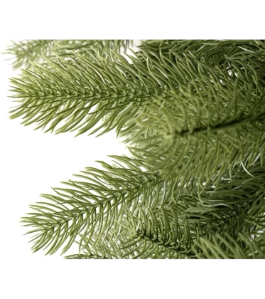 Choinka sztuczna PE09 220 cm FULL PE jasnozielona gęsta z metalowym stojakiem