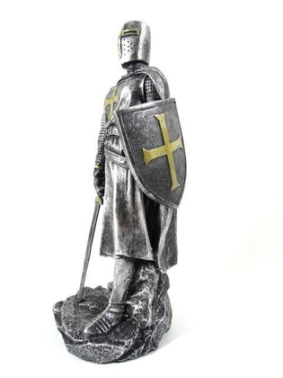 Rycerz - krzyżowiec MC-23076; wys. 30cm