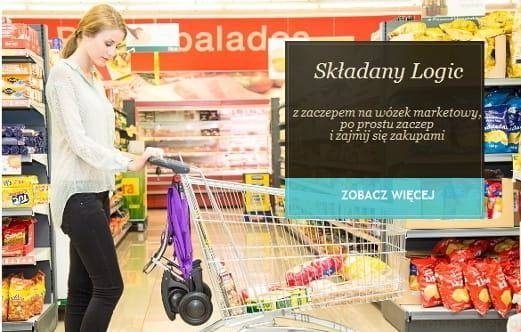 Wózek na zakupy Rolser BIG Logic RD6 Polar Negro SKŁADANY NOWOŚĆ