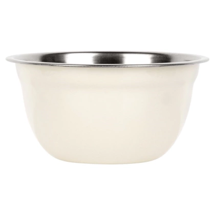 Miska kuchenna stalowa biała 14,5 cm, 700 ml