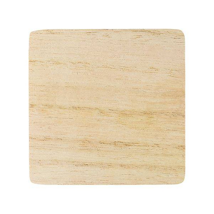 Świeczka z drewnianą przykrywką Alcamo, biały