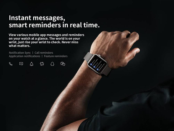 SMARTWATCH G. Rossi SW013-3 black (zg324c)