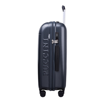 Średnia walizka PUCCINI VOYAGER 2.0 PC052B 8 Szara