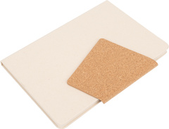 Notatnik A5 w linie z kartonu po mleku