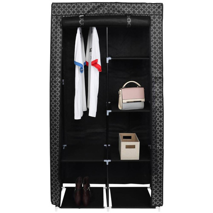 Garderoba szafa tekstylna  88x46x170 cm Ornament