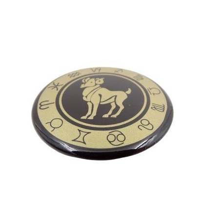 Baran - znak zodiaku - magnes; metal emaliowany - BAR