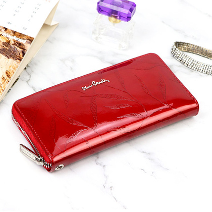 Pierre Cardin Duży damski portfel skórzany 