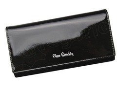 Portfel damski skórzany Pierre Cardin 05 LINE 114 Czarny