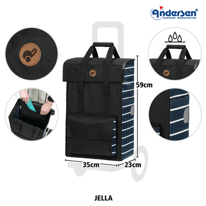 Wózek za zakupy ANDERSEN Scala Jella