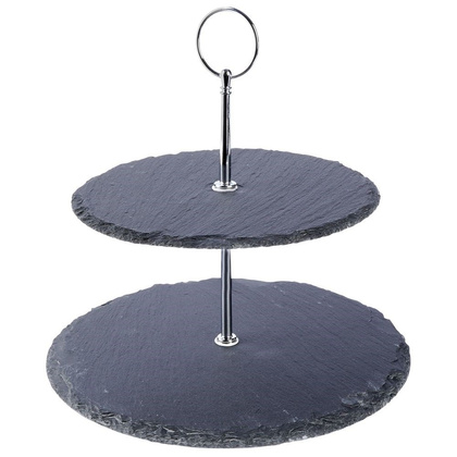 Patera 2-poziomowa kamienna 23 cm