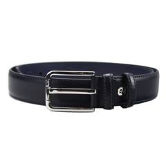 Pasek męski skórzany PIERRE CARDIN PSN 6206 Niebieski