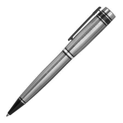 Długopis Bold Stripe Chrome &amp; Gun
