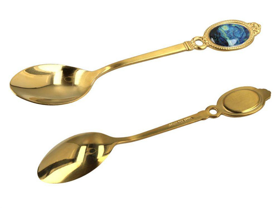 Kpl. 6 łyżeczek - V. van Gogh, mix (CARMANI)