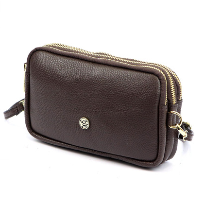 Mała listonoszka 1749 DOLLARO, skóra naturalna