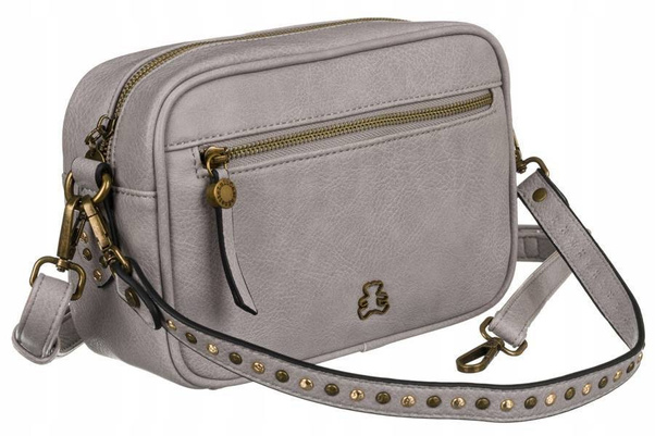 Stylowa listonoszka damska ze skóry ekologicznej