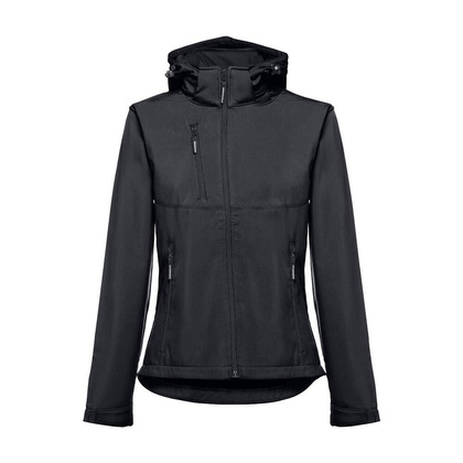 THC ZAGREB WOMEN. Damska kurtka softshell taliowana