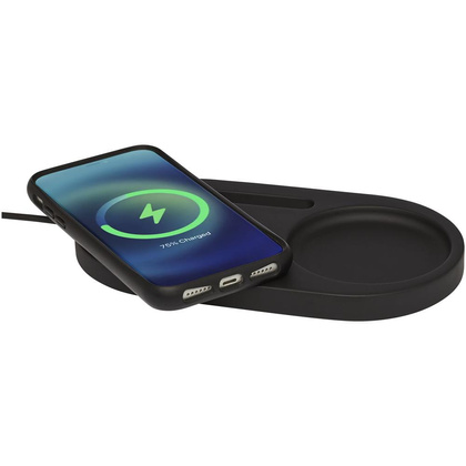 Organizer biurkowy Klip z funkcją ładowania bezprzewodowego o mocy 5 W