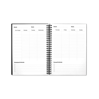 STARTER KIT INFINITE PLANNER A5. Zestaw zawiera „Infinite Diary”, zestaw do czyszczenia, marker i uchwyt na marker