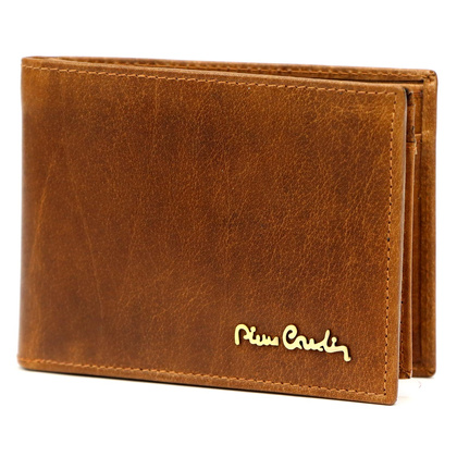 Portfel męski skórzany PIERRE CARDIN TILAK110 8806 Camel