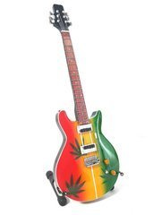 Mini gitara -Bob Marley -Tribute - Ganja MGT-0468