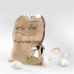 Torba do czosnku z włókniny lnianej