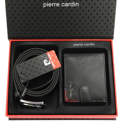 Męski zestaw prezentowy Pierre Cardin ZG-108-BR 130 Czarny