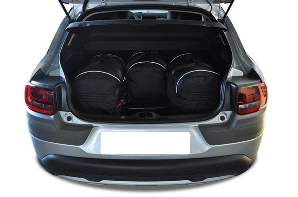 CITROEN C4 CACTUS 2014-2017 TORBY DO BAGAŻNIKA 4 SZT KJUST
