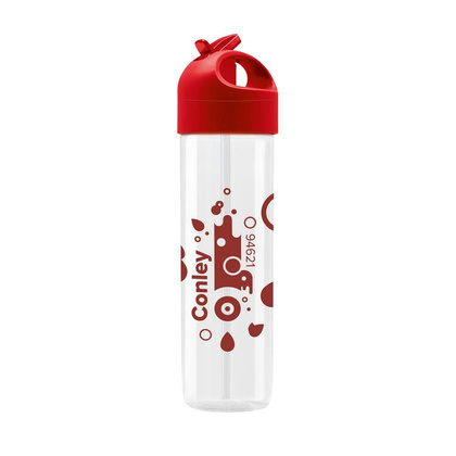 CONLEY. Butelka sportowa 500 ml Czarna