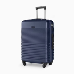 Średnia walizka PUCCINI ANTALYA ABS028B 7A Granatowa