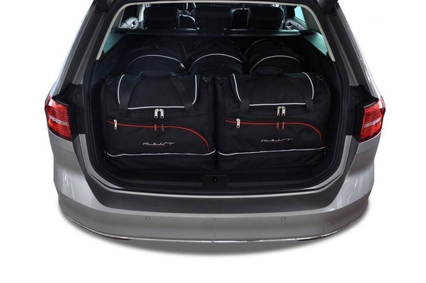 VW PASSAT VARIANT 2014+ TORBY DO BAGAŻNIKA 5 SZT KJUST