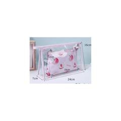 Kosmetyczka rozkładana brzoskwinki 2w1 kuferek KS67