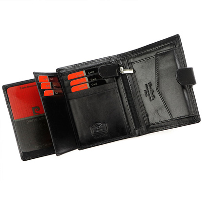 Portfel męski skórzany PIERRE CARDIN YS604 326A Czarny