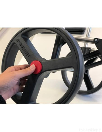 Wózek na zakupy ROLSER I-Max MF Convert RSG Negro