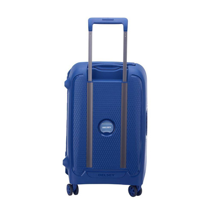 Delsey Moncey Mała twarda granatowa walizka kabinowa na kółkach 55 cm