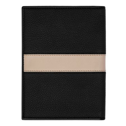 Etui na paszport Delano Taupe & Black