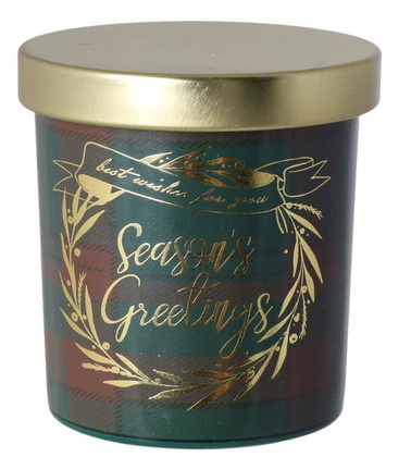 Świeczka w szkle cynamon mała