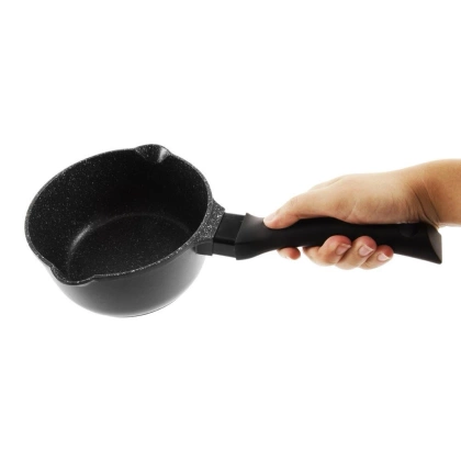 Rondel granitowy GRANDE garnek rondelek 16 cm 1,3 l