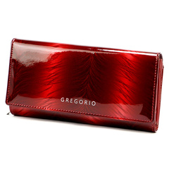 Portfel damski skórzany PELLUCCI FF-122 czerwony