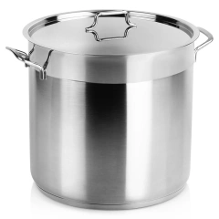 Garnek stalowy z pokrywką 18/10 PREMIUM 18,2 l ORION