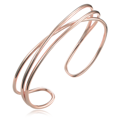 MINET Rosegold srebrna bransoletka Ag 925/1000 12,30g