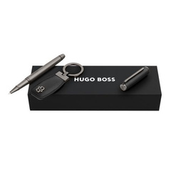 Zestaw upominkowy Hugo Boss brelok i pióro kulkowe HAK519D + HSL5655A