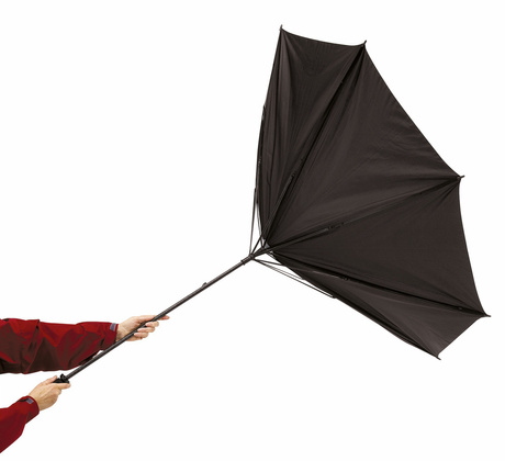 Parasol bez automatu TORNADO, czarny