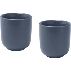 Male filiżanki ceramiczne do espresso o pojemności 90 ml - zestaw 2 sztuk