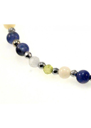 Bransoletka Koral Lapis 925