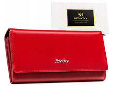 Duży portfel damski ze skóry naturalnej i ekologicznej