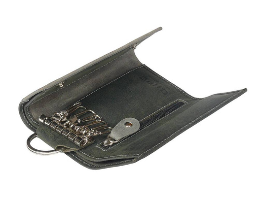 BH-266 OKLAHOMA Etui na klucze Czarno Szare