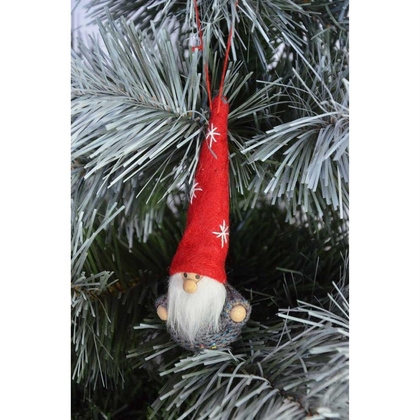 Zawieszka skrzat czerwony